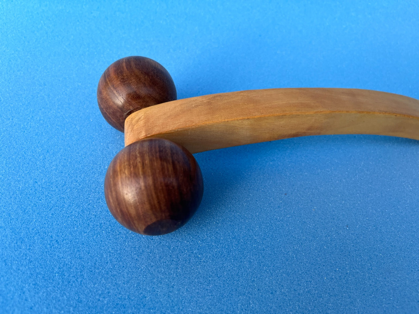 Wooden Massager with Two Balls (Large Size) – Deep Tissue Relief & Relaxation