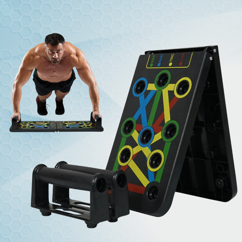 Push Up Board - Push Up Stand | Pushup Bars | Home Gym Equipment For Men, Chest