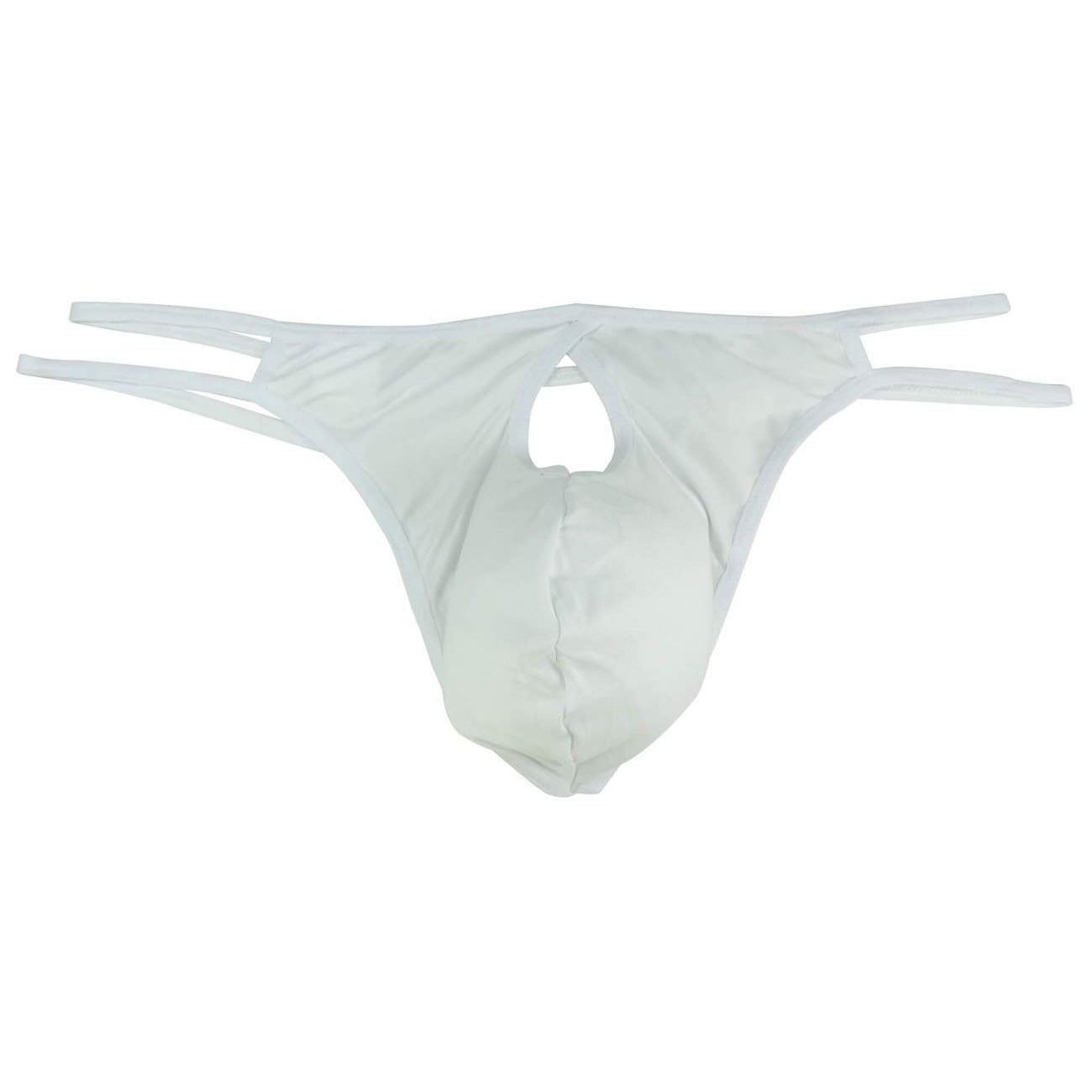 Men's Microfiber Crotchless Underwear (Multicolor)