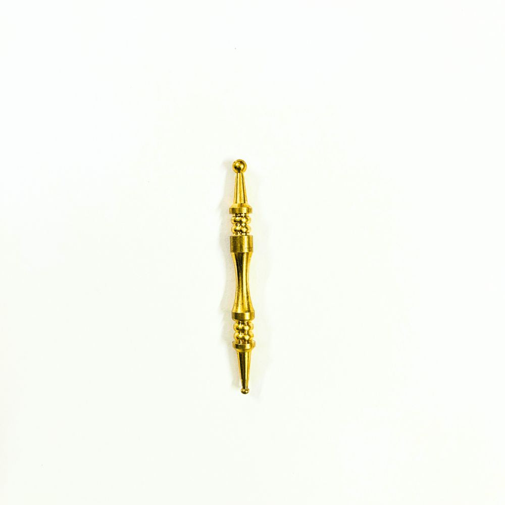 Brass Acupressure Pen Set – 4 Unique Designs for Reflexology & Pain Relief