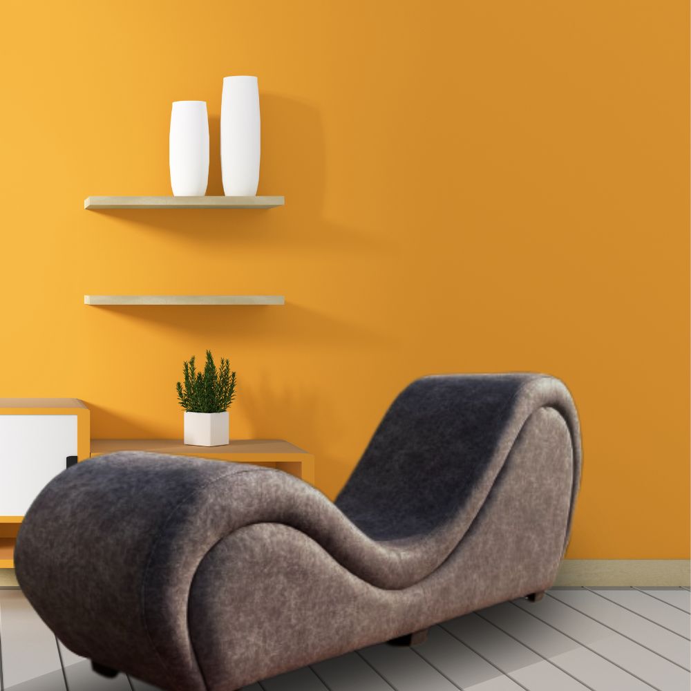 Premium Brown Fabric Tantra Sofa with Center Cushion – Premium Curve Sofa with Structured Support | Luvottica