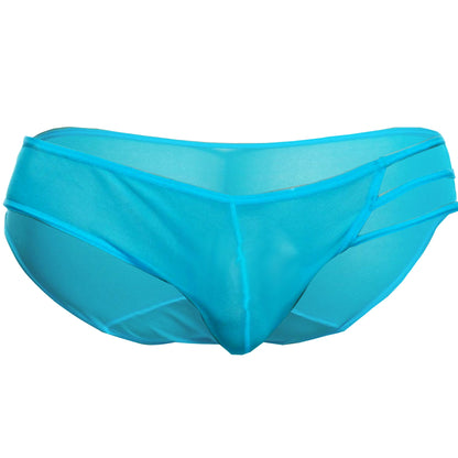 Men's Power Net Free Size Brief Underwear - Black, Red, Light Blue