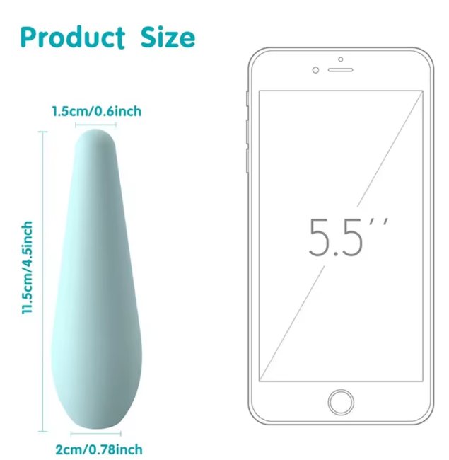 Luv Beat Vibrator Massager Smooth Silicone Design