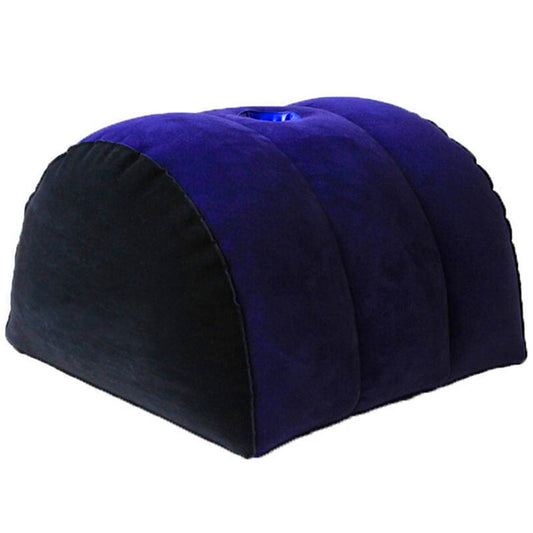 Half Moon Inflatable Pillow with Toy Mount