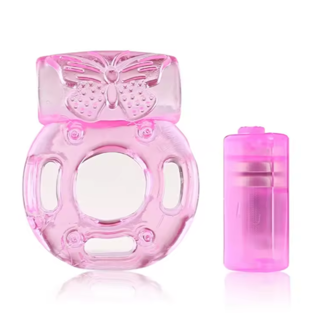 Vibrating Ring for Couples Stretchable with Bullet Vibrator
