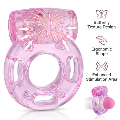 Vibrating Ring for Couples Stretchable with Bullet Vibrator