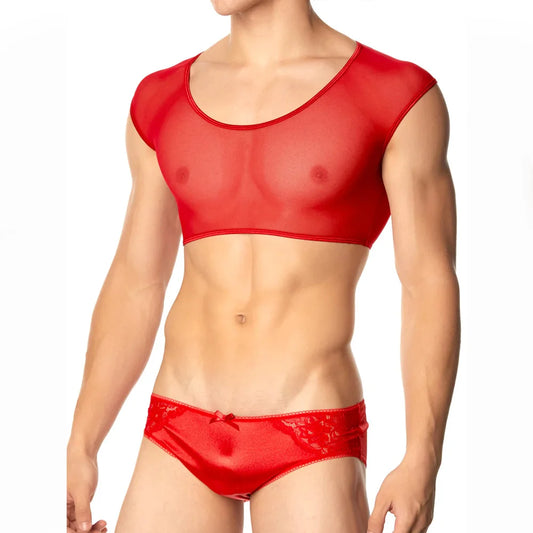 Crossdresser Lingerie Set XD-79012, (Bust Size- 30 - 34 (Free)