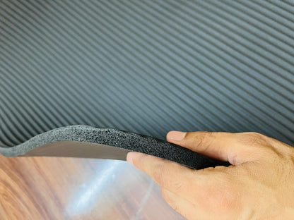 NBR Exercise Mat, 24 x 72 inches, 13mm Thickness