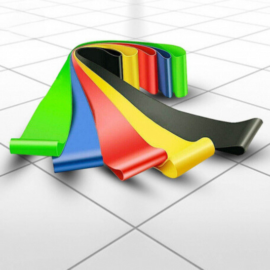 Resistance Bands (Set Of 5) - Different Resistance Strength Level