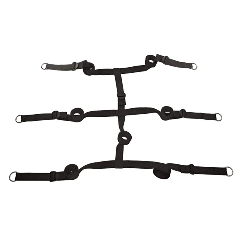Adjustable Bed Restraint Set | Secure Bondage Gear - for Couples