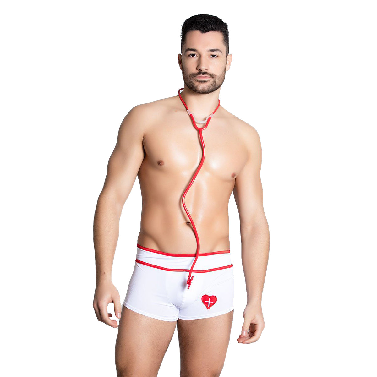 White Microfiber  Free Size Costume underwear