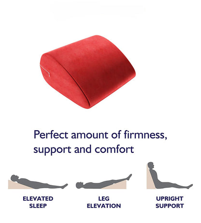 Romantic Red Positioning Pillow For Lovemaking