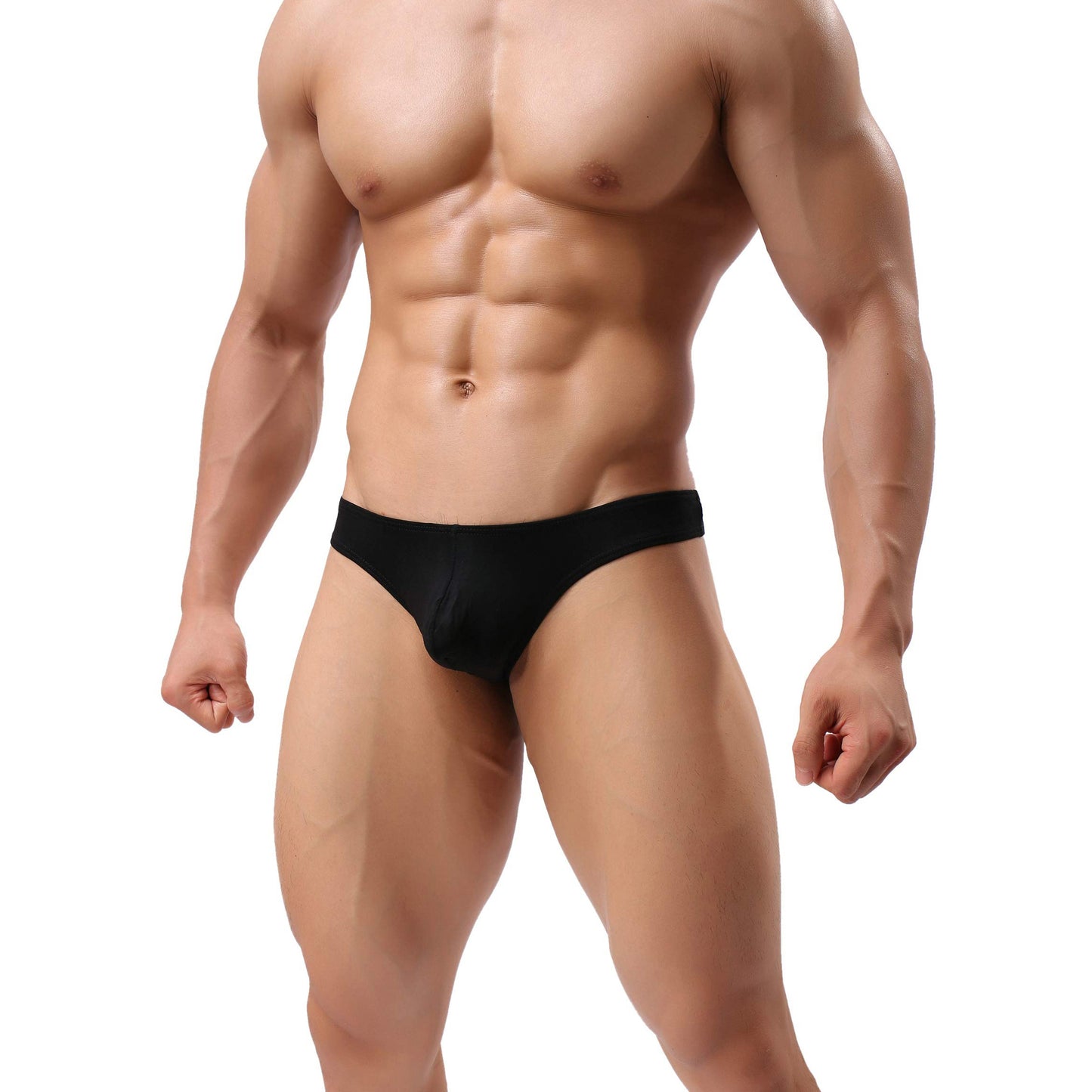 Men's Microfiber Free Size Thong Underwear - Multicolor