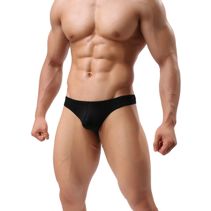 Men's Microfiber Free Size Thong Underwear - Multicolor