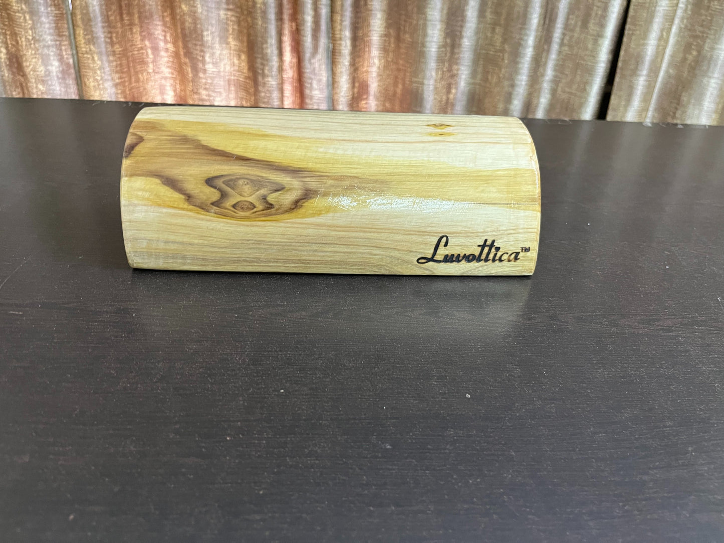 Quarter Round Wooden Yoga Block Set of 2