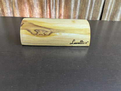 Quarter Round Wooden Yoga Block Set of 2