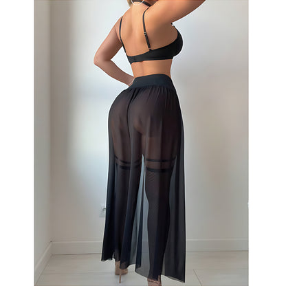 Sheer Enchantment Long Babydoll