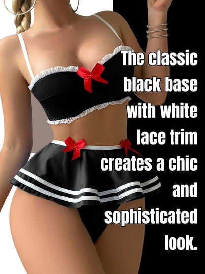 Cute Bow Lingerie Set – Playful, Flirty & Irresistible
